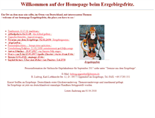 Tablet Screenshot of erzgebirgsfritz.de